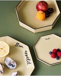 Black Blaze - Gem Dinner Plate