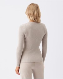 Ripe Maternity - Romee Zip Through Knit