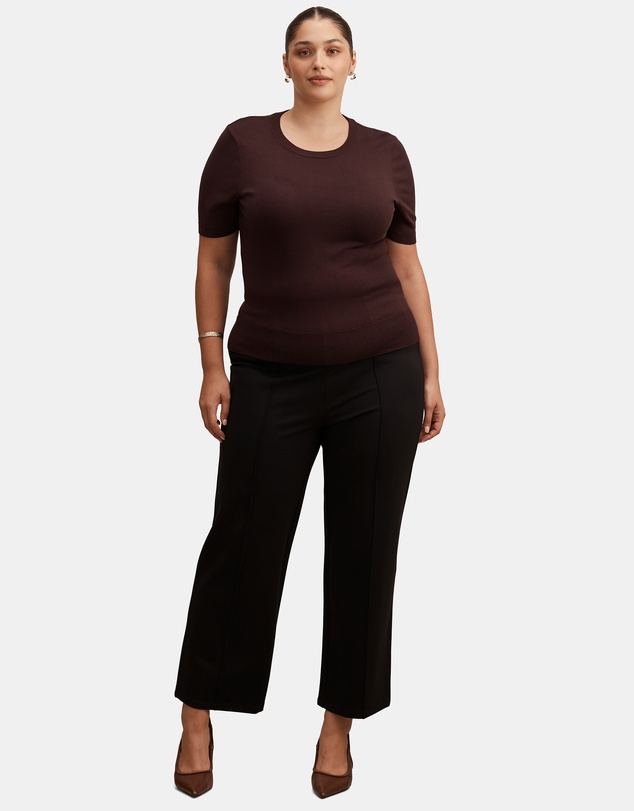 Forever New Curve - Maisie Curve Short Sleeves T-shirt