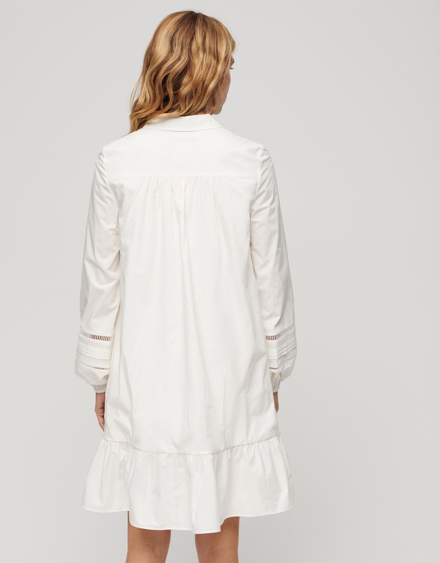 Superdry - Lace Mix Shirt Dress