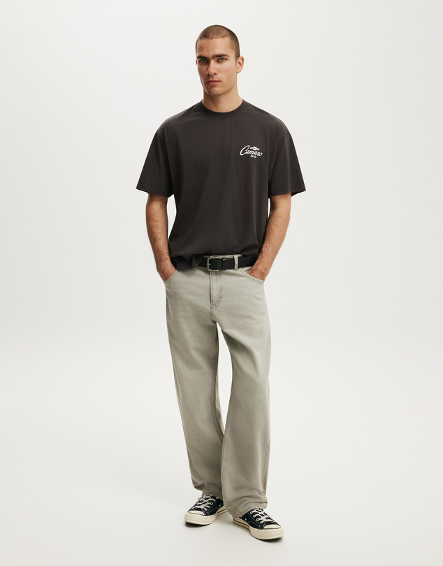 Cotton On - Everyday Fit License Moto T-Shirt