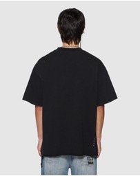 Ksubi - Stamp Ekcess Pocket SS Tee Black