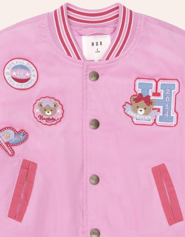 Huxbaby - Collegiate Huxette Cord Jacket - Babies-Kids