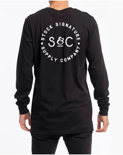 Stock & Co. - Stamped Signet Long Sleeve Tee