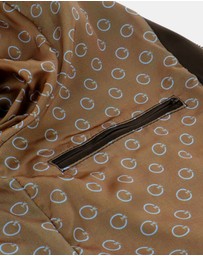 Henry Bucks - McKinnon Stefano Accorsi Leather Bomber Jacket