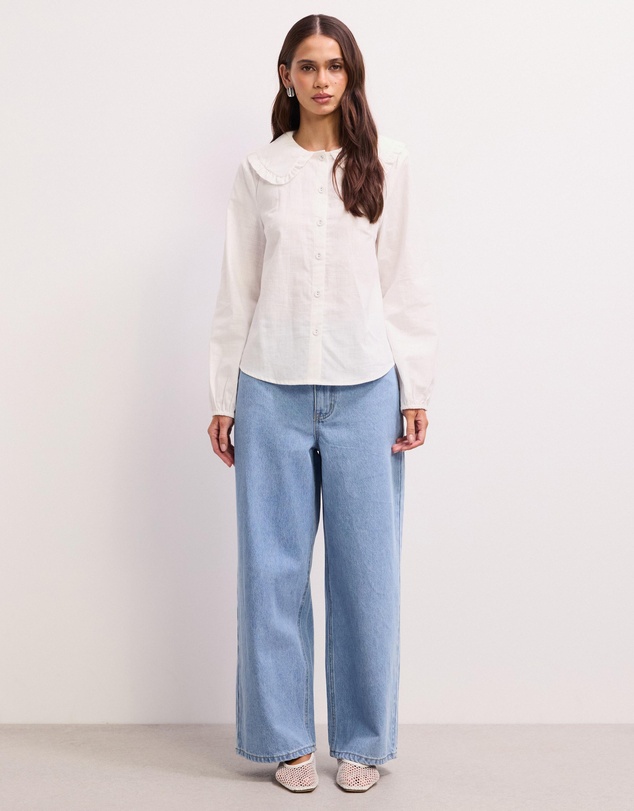 The Fated - Eliza Collared Blouse