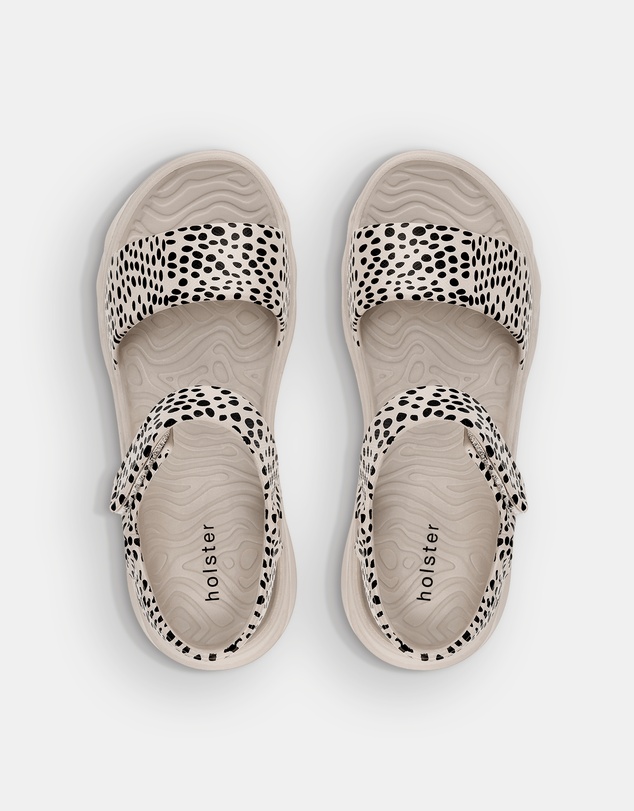 Holster - Cloudsafari EVA Wedge Sandals - Sand Cheetah - Womens
