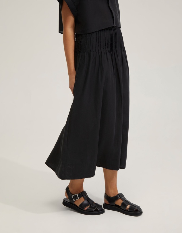 Oxford - Astra Pin-Tuck Skirt