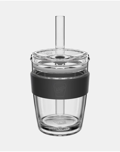 KeepCup - Longplay Cold Cup 12oz Reusable Coffee Cup with Boba Straw Lid
