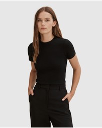 Country Road - Australian Cotton Blend Fitted T-shirt