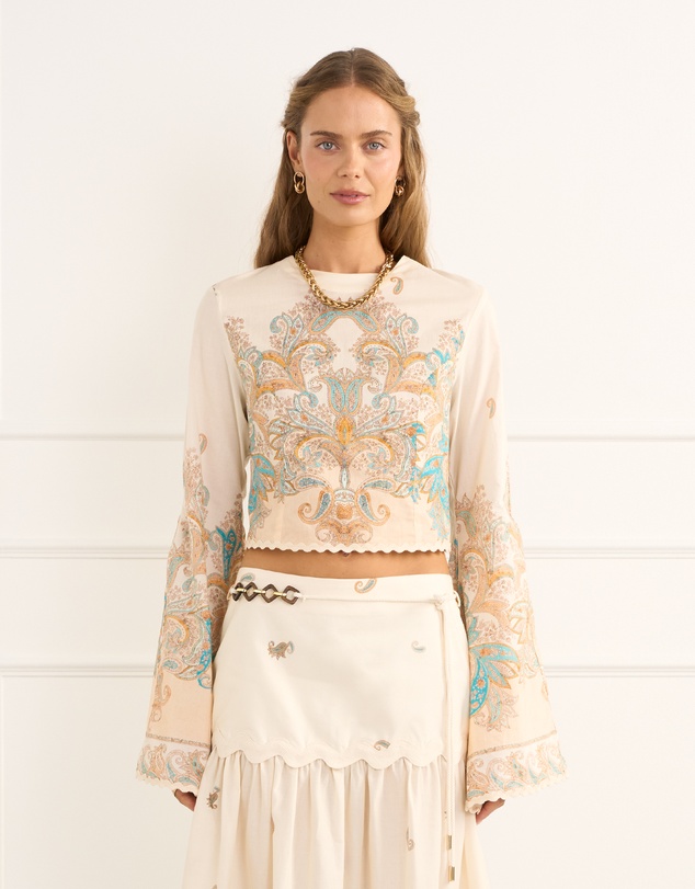 Heaven Australia - Tapestry Anya Long Sleeve Top