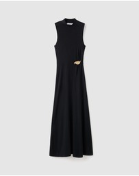 M.N.G - Knitted Dress With Metal Detail