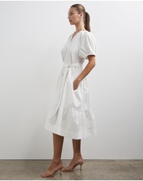 Lindsay Nicholas New York - Cotton Joan Midi Dress