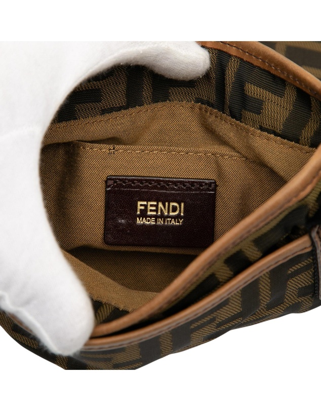 Pre-Loved by Azura Reborn - Pre-Loved Mini FF Zucca Canvas Crossbody