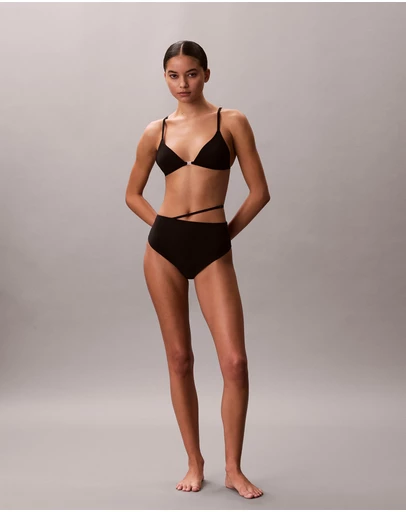 Calvin Klein - CK Tailored High Waisted Bikini Bottoms
