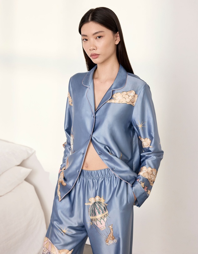 Chelsea Peers - Hot Air Balloon Long Pyjama Set