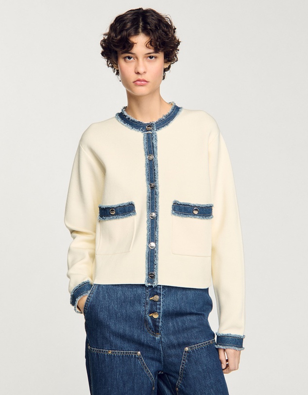 Sandro - Lenormandie Cardi-Coat