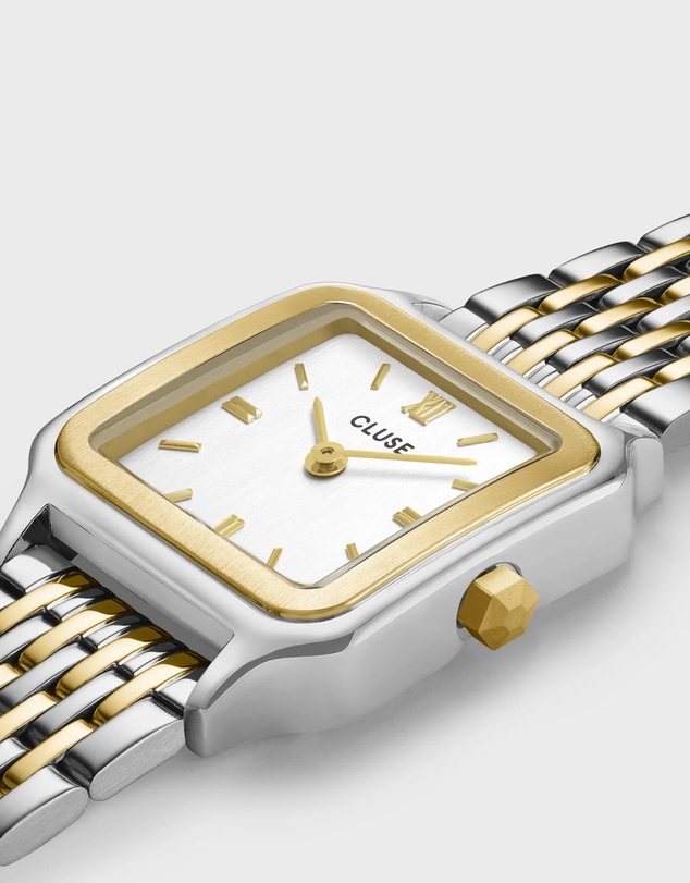 Cluse - Gracieuse Petite Double Steel White/Bicolour