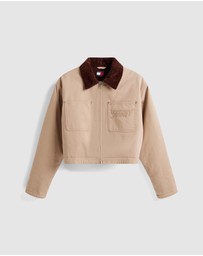 Tommy Jeans - Padded Crop Coach Jacket