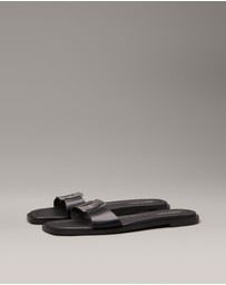 Calvin Klein - Leather Slides