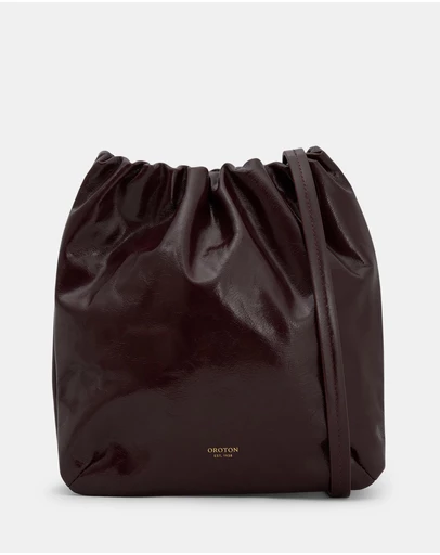 Oroton - Georgie Crackle Crossbody Bag