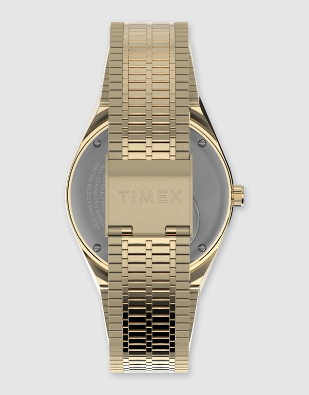 TIMEX - Timex x Seconde Seconde Collab Limited Edition Gold Tone Watch