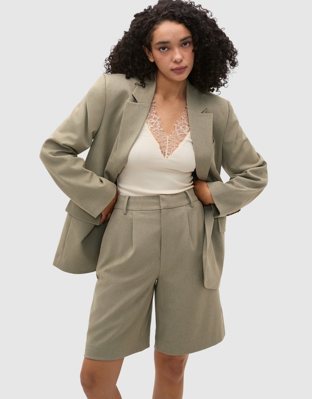 Seed Heritage - Nep Weave Longline Short