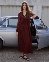 M.N.G - Puffed Sleeves Dress