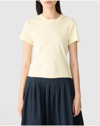 Bassike - Raw Edge Baby T-Shirt
