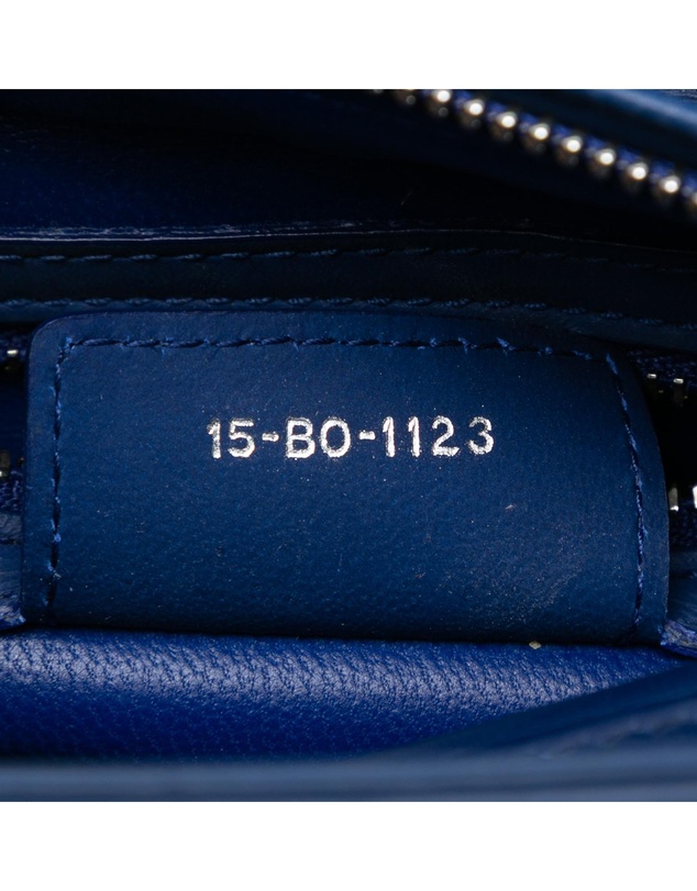 Pre-Loved by Azura Reborn - Pre-Loved Medium Ultra Matte Calfskin Cannage Embossed Lady Dior
