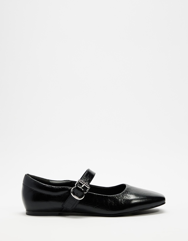Atmos&Here - Juniper Leather Ballet Flats