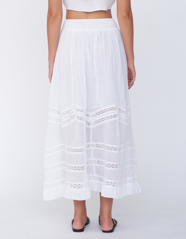 Amelius - Lacey Elasticated Skirt