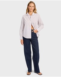 Academy Brand - Alma Stripe Poplin Shirt
