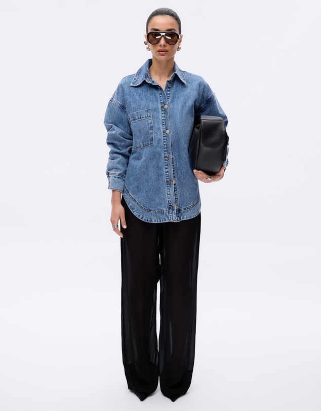 Minima Esenciales - Carmen Denim Shirt