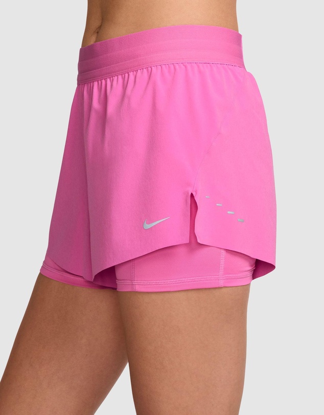 Nike - Swift Dri-FIT Mid-Rise 2-in-1 Running Shorts