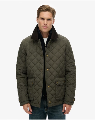 Superdry - Quilted Estate Coach Jacket
