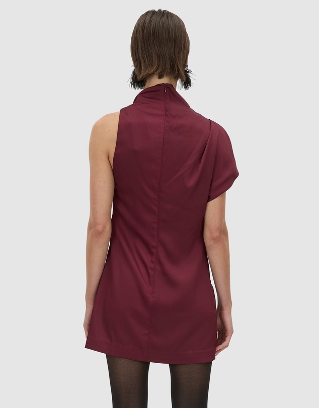 CAMILLA AND MARC - Aeris Draped Satin Mini Dress