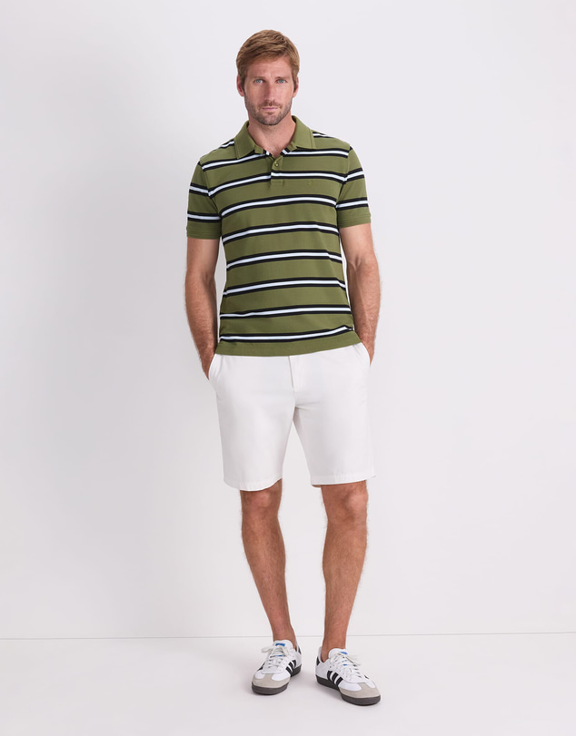 Sportscraft - Sc Bold Stripe Pique Polo