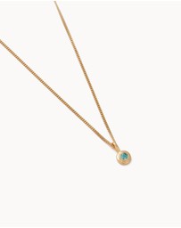 Kirstin Ash - Birthstone Necklace September London Blue Topaz