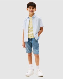 Tommy Hilfiger - Short Sleeve Oxford Shirt - Teens