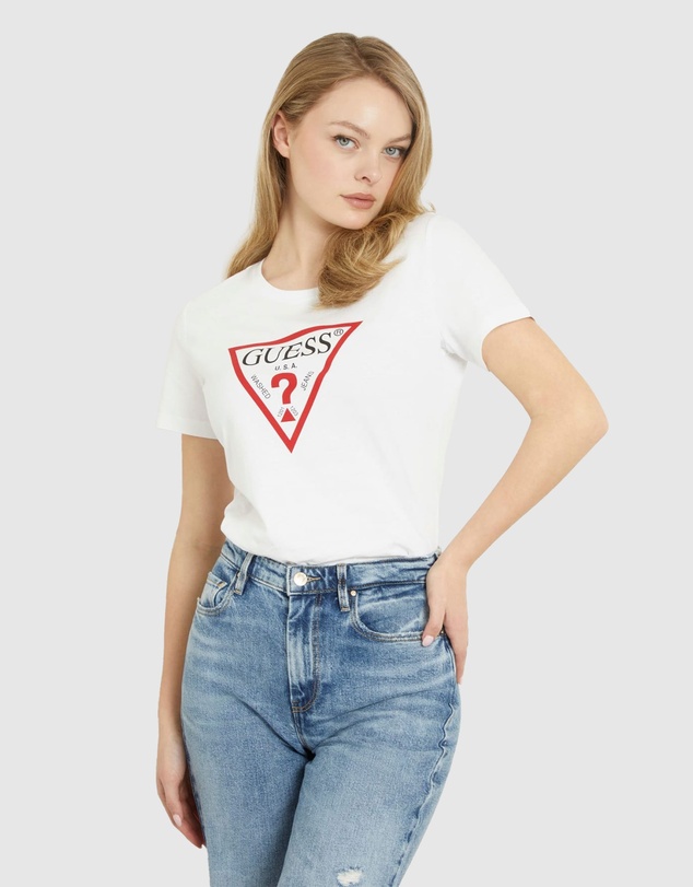 GUESS - Short Sleeve Crew Neck Original Tee