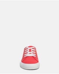 Vionic - Oasis Lace-Up Casual Sneaker - Poppy Canvas