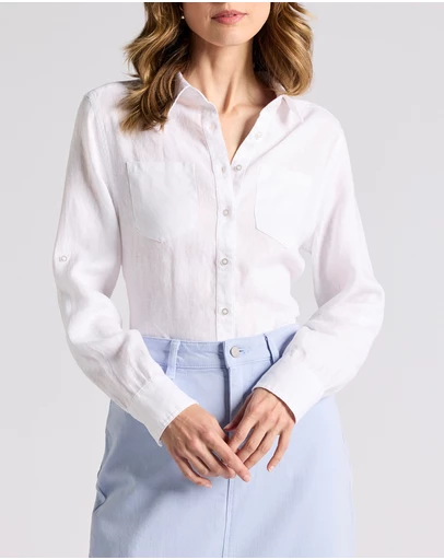 David Lawrence - Elias Linen Shirt