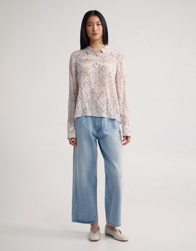 Oxford - Poppy Printed Blouse