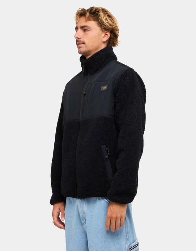 Billabong - Mens Boundary Summit Mock Neck Fleece Top
