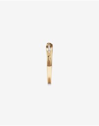 Michael Hill - Wedding Ring with Diamonds in 14kt Yellow Gold