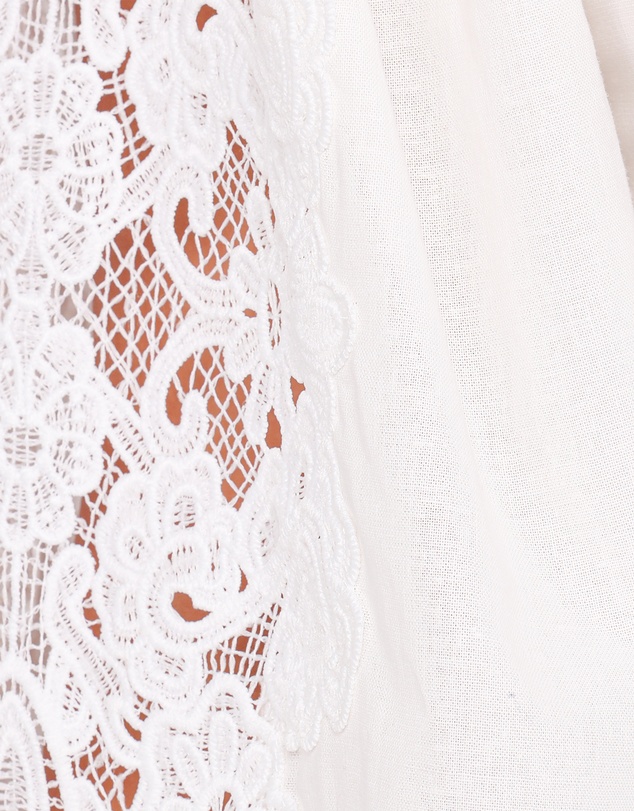 Petal & Pup - Angelica Long Sleeve Top - White