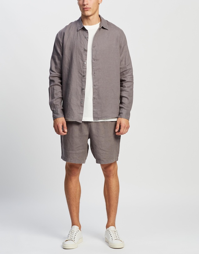 Assembly Label - Casual Long Sleeve Shirt