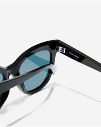Hawkers Co - Hawkers - Audrey raw - polarized black rose gold  Sunglasses for Men and Women Polarized