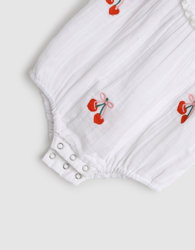 Alex & Ant - Pretty Romper - White